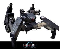 In lost planet 2 for xbox 360 and ps3, there are several weapons you. Lost Planet Extreme Condition Concept Art