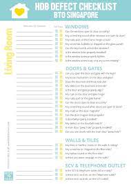 Inspecting defects in your new home can be a challenge, especially for us inexperienced homeowners. Hdb Defect Checklist Bto Singapore