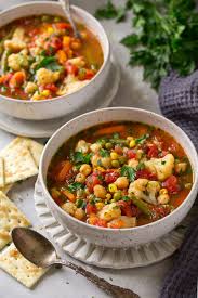 Add the frozen veggies and cook 5 minutes, stirring occasionally. Super Easy Cauliflower Vegetable Soup Cooking Classy