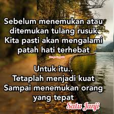 Kita nak jodoh yang membawa ke syurga, atau jodoh yang mengheret ke. Satu Janji Tulang Rusuk Pasti Akan Jumpa Pemiliknya Facebook