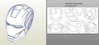 The avengers (film) iron man 3 Iron Man Mark 4 6 Pepakura Foam Templates Iron Man Helmet Iron Man Mask Iron Man Face