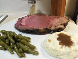 Honey dijon mustard, rosemary and cranberry sauce along with baked. Standing Rib Roast My Meals Are On Wheels