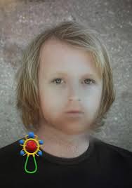 The app will edit the photo. Baby Face Transformation Instagram Filter Child Kid Toddler Lens