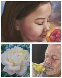 Boozhoo My drawing of Michelle Reed and her mother ❤️ I can draw your  portrait family or pet Just message me for details I just need a photo and  half down Stay