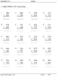 3 Digit Addition Worksheets For Teaching Advanced Math To Students Addition Worksheets 4th Grade Math Worksheets 2nd Grade Math Worksheets