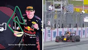 Max verstappen crashed out of the british gp after a first lap collision with lewis hamiltoncredit: Max Verstappen Warned By Fia Over Tyre Burnout Celebration Will Not Be Tolerated Again