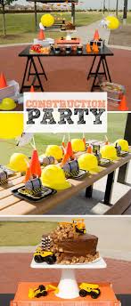 Construction party, first birthday, smash cake, construction theme, free printables, construction party free printables, construction smash cake, caution sign free printables, diy party decor, event design, event planning, party planning, baby's first birthday, first birthday party, bulldozer party, builder party, kids party, childrens. Boy Construction Themed Birthday Party Ideas Novocom Top