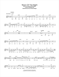 The night king arrangement from game of thrones by bargalaxies • 1 year ago in tv. Andrew Lloyd Webber The Music Of The Night From The Phantom Of The Opera Sheet Music Pdf Notes Chords Musical Show Score Violin Solo Download Printable Sku 106432