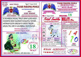 Kode Syair Fajar Pakong 28 Juni 2018