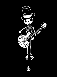Playing The Guitar In The Skeleton Band Since He S 10 Years Dead Skull Wallpaper Skull Art Iphone Wallpaper Quotes Love