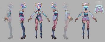 Space Dragon — Spirit Blossom Evelynn Concept Art - Julian del...
