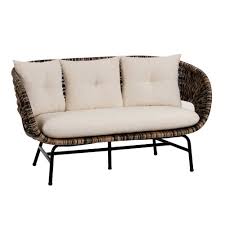 5 out of 5 stars, based on 1 reviews 1 ratings current price $214.99 $ 214. Lounge Sofa Dan Aus Rattan Und Metall Handgearbeitet Pharao24 De