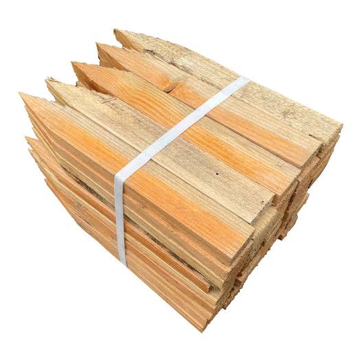 12-Inch Wooden Stakes | Made in USA - 10000 pcs -