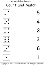 Numbers Count And Match Free Printable Worksheets Worksheetfun Free Kindergarten Worksheets Numbers Preschool School Worksheets