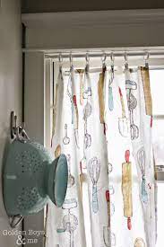 Kitchen Dish Towels Turned Kitchen Curtains Diy Curtains Easy Diy Curtains Kitchen Dishes