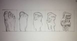 2 Object Metamorphosis Drawing My Cooperating Teacher Did This At The High School Level It School Art Projects Art Education Projects Classroom Art Projects