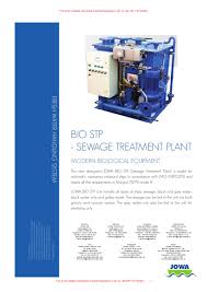 Jowa Ab Bio Stp Sewage Treatment Plant By Marine Mega Store Ltd Issuu