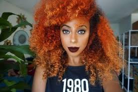 Burnt Orange And Burgundy Hair To Fall In Love With This Fall Burgundy Hair Natural Hair Styles For Black Women Burnt Orange Hair