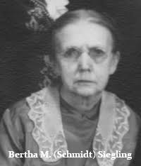 Bertha Matilda Schmidt Siegling (1860-1942)