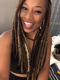 Black And Brown Box Braids Mixed Mixed Color Faux Locs Faux Locs Face Treatment Hair Styles