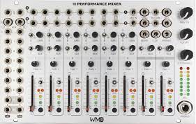 2 mono auxiliary sends with dual mono returns, stereo send and. Wmd Performance Mixer Eurorack Module On Modulargrid