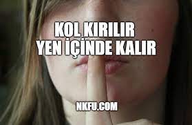 kol kirilir yen icinde kalir ne demek atasozunun anlami