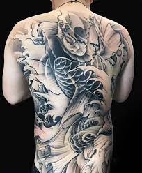 Hình xăm cá chép luôn có những màu sắc riêng thể hiện cá tính riêng biệt, độc đáo. Hinh XÄƒm Ca Chep Kin LÆ°ng Ä'áº¹p Tattoo Ca Chep Full LÆ°ng