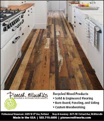 «stunning light grey kitchen with wood worktops. Portland Architecture Preservation