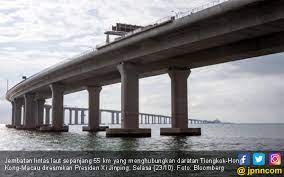 Dengan kata lain, tak aneh jika jembatan donghai termasuk sebagai salah satu jembatan lintas laut paling panjang di dunia. Tiongkok Rampungkan Jembatan Lintas Laut Terpanjang Di Dunia Jpnn Com