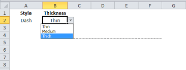 Excel Vba Border Style And Thickness Vba And Vb Net
