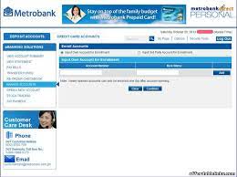 If account is closed before interest is credited, no interest will be paid. How To Add Or Enroll New Account In Metrobank Online Banking Metrobankdirect Banking 28090