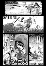 Update every day and easy to read. Read Attack On Titan Chapter 126 Pride Manga Rock