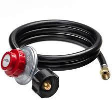 The automatic changeover regulator automatically redirects lp gas vapor flow from an empty service cylinder to a reserve cylinder, without interruption of service. 48inch 0 20 Psi High Pressure Propane Regulator Hose Qcc1 Connection For Firepits Heaters Smoker Heater And Griddle Walmart Canada
