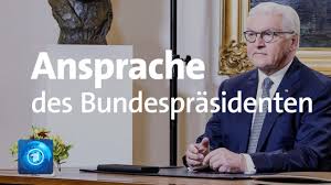 Bundespräsident ✔ найдено 5 значений слова ✔ bundespräsident: Coronavirus Ansprache Von Bundesprasident Steinmeier Youtube