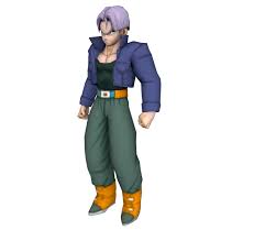#dragonball fighterz future trunks blue leather cropped jacket. Gamecube Dragon Ball Z Sagas Trunks Dark Jacket The Models Resource