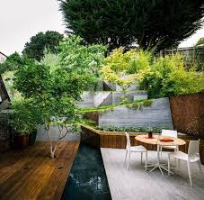 Le Pamphlet Hilgard Garden Un Jardin Etage A San Francisco Backyard Design Sloped Backyard Backyard