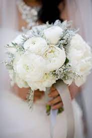 Cascading or waterfall bouquet a larger bridal bouquet for the bride to be more bridesmaid bouquets or boutonnieres wrist corsages for. 35 Amazing Winter Wedding Bouquets You Ll Love Deer Pearl Flowers