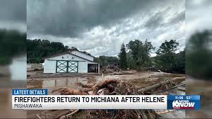 Mishawaka Fire Department captain shares his recovery efforts from  Hurricane Helene