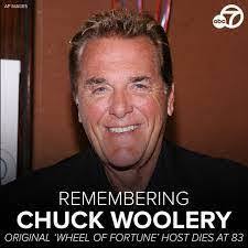 Sad to hear news of Chuck Woolery's passing. I remember catching reruns  when I was home sick and my young mind being blown realizing the original  Mr. Dingle was hosting Wheel Of
