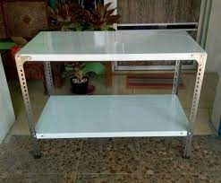 Harga besi siku lubang sedikit berbagi informasi mengenai harga besi siku lubang ukuran besi siku lubang 3,3cm x 3,3cm. Jual Dijual Rak 2 Susun Meja Kompor Besi Rak Sepatu Rak Siku Lubang Meja Tv Meja Minimalis Berkualitas Di Lapak Aldinehobbis Bukalapak