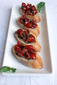 Bruschetta De Tomate Cherry Y Albahaca Mi Diario De Cocina