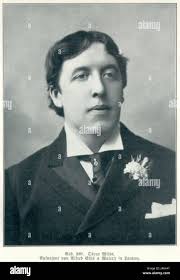 Oscar Wilde (1854 1900), by Alfred Ellis & Walerie, 1892 2 Stock Photo