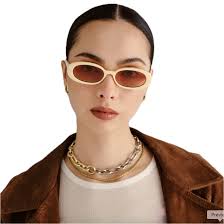 Le Specs Outta Love Oval Sunglasses