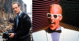 Did you that Matt Frewer, seen here who was The Trashcan Man in the 1994  The Stand, was also Max Headroom in the 80s?