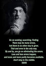 Don T Stop In The Middle Osho Quotes Osho Spiritual Quotes