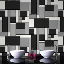 Vinyl Tapete Geometrisch Fliesen Optik Schwarz Weiss Grau Graham Amp Amp Brown 17166 In Heimwerker Farben Tapeten Sale Design Luxury Wallpaper Geo Wallpaper