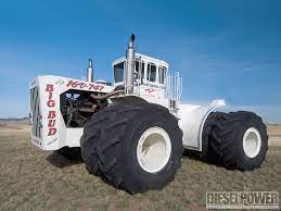 1103dp Big Bud The Worlds Largest Farm Tractor Front Side Shot Tractors Big Tractors Old Tractors