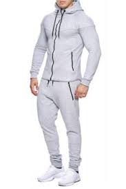 Ces dernières années, nous sommes entrés dans l'ère de l'athleisure où le sport rime avec tendance. Ensemble Jogging Homme Gris Clair 667 Xxl Ensemble Jogging Homme Jogging Homme Tenue Sport Homme