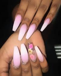 Pink acrylic nails will help you to become the queen of a party. Coffin Cute Pink Acrylic Nails Nail And Manicure Trends