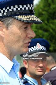 Wairarapa Area Commander, Inspector Brent Register speaks to the... News  Photo